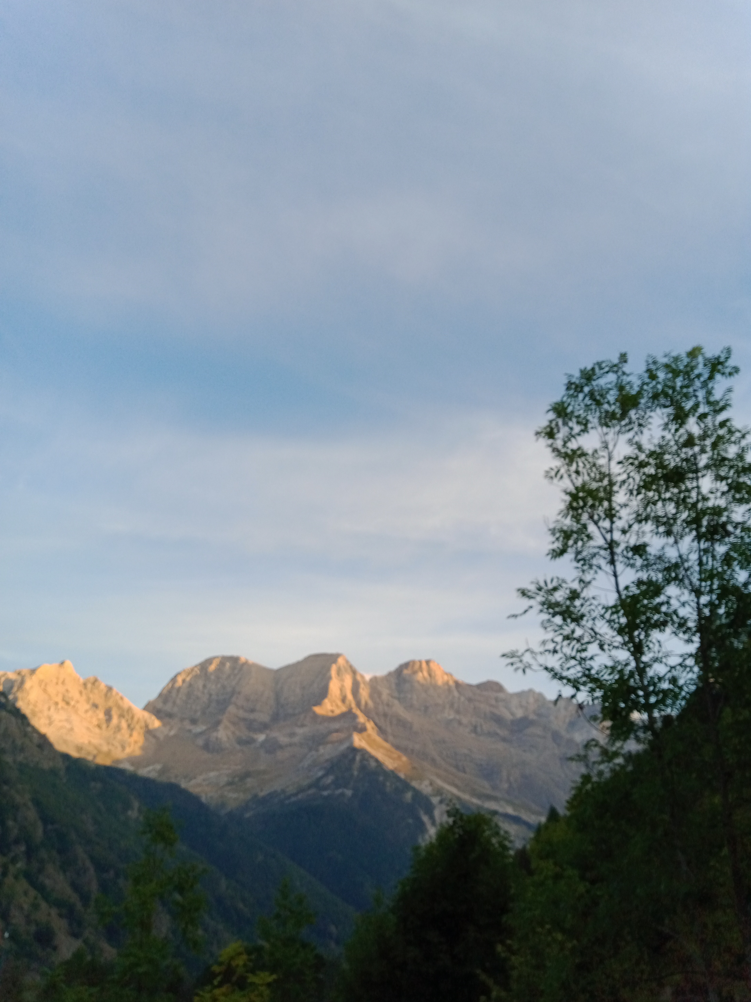 Fin de journée à Gavarnie